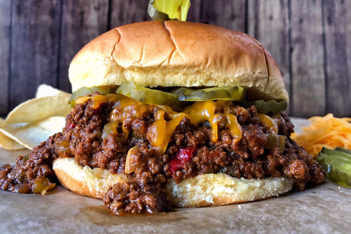 This tender sloppy joe recipe is an easy, serve-yourself meal. (Audrey Alfaro / For The Spokesman-Review)