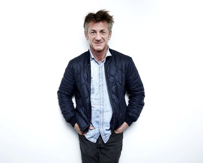 In this March 27, 2018 photo, author-activist Sean Penn poses for a portrait in New York to promote his novel 