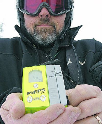 
Shep Snow, a Sandpoint avalanche expert, says practice is crucial, even with high-tech transceivers.
 (Rich Landers / The Spokesman-Review)