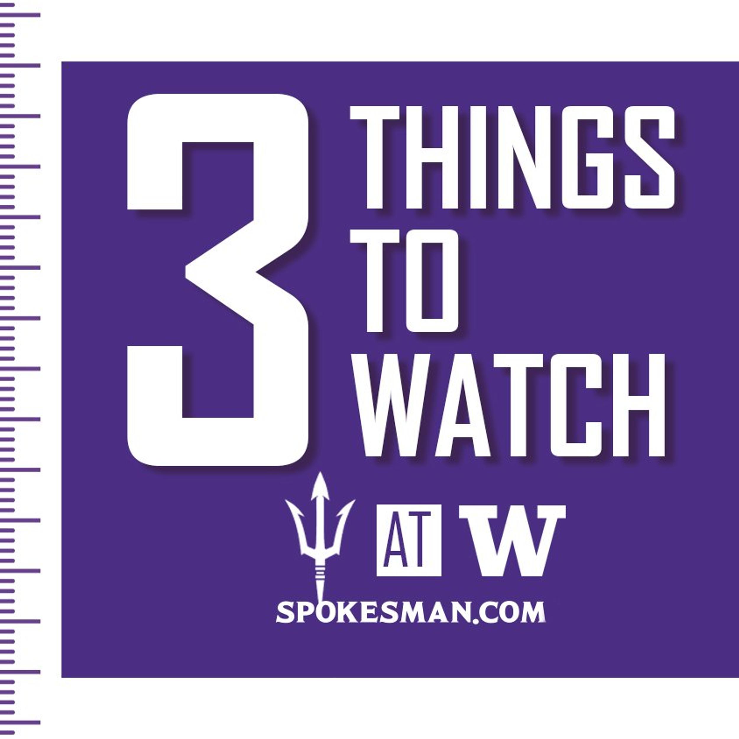 Things to watch: No. 5 Huskies, riding 13-game winning streak 