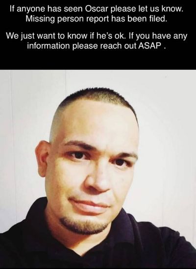Oscar Munoz’s loved ones posted a plea for help finding him on Facebook in early February.  (Courtesy of David Arturo Munoz's Facebook)