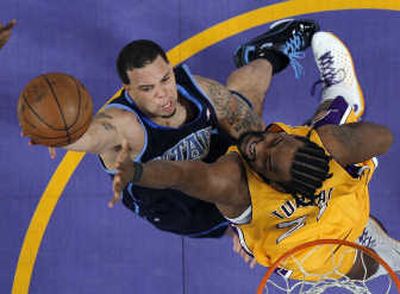 
Associated Press Utah's Deron Williams, left, and Lakers' Ronny Turiaf are two of the more decorated players in the NBA.
 (Associated Press / The Spokesman-Review)