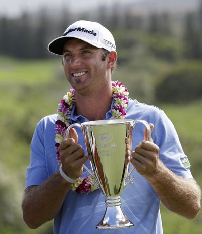 Dustin Johnson posted PGA Tour win for the sixth straight year. (Associated Press)