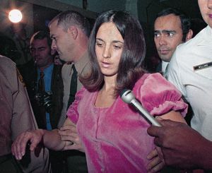 ORG XMIT: NY115 ** FILE ** In this 1969 file photo, Susan Atkins, is shown. Atkins, who admitted killing actress Sharon Tate 40 years ago, has died. She was 61. Atkins died late Thursday night Sept. 24, 2009 at a prison hospital in Chowchilla where she had been moved when she became ill. (AP Photo, File) (Anonymous Anonymous / The Spokesman-Review)