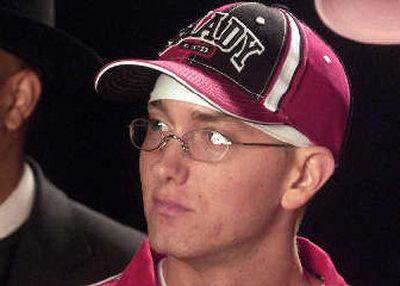 Eminem
(Associated Press / The Spokesman-Review)