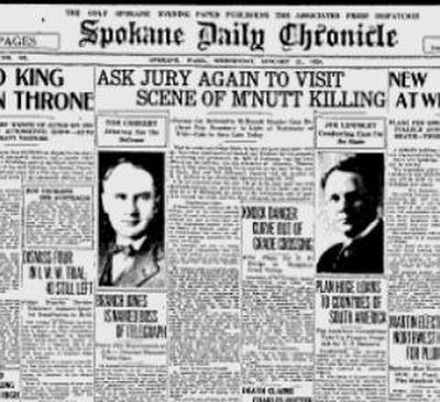 Attorney Thomas Corkery gave a spirited defense of the McDonald siblings in the W.H. McNutt murder trial, turning the spotlight away from the sisters and squarely on the victim. (Spokane Chronicle archive)