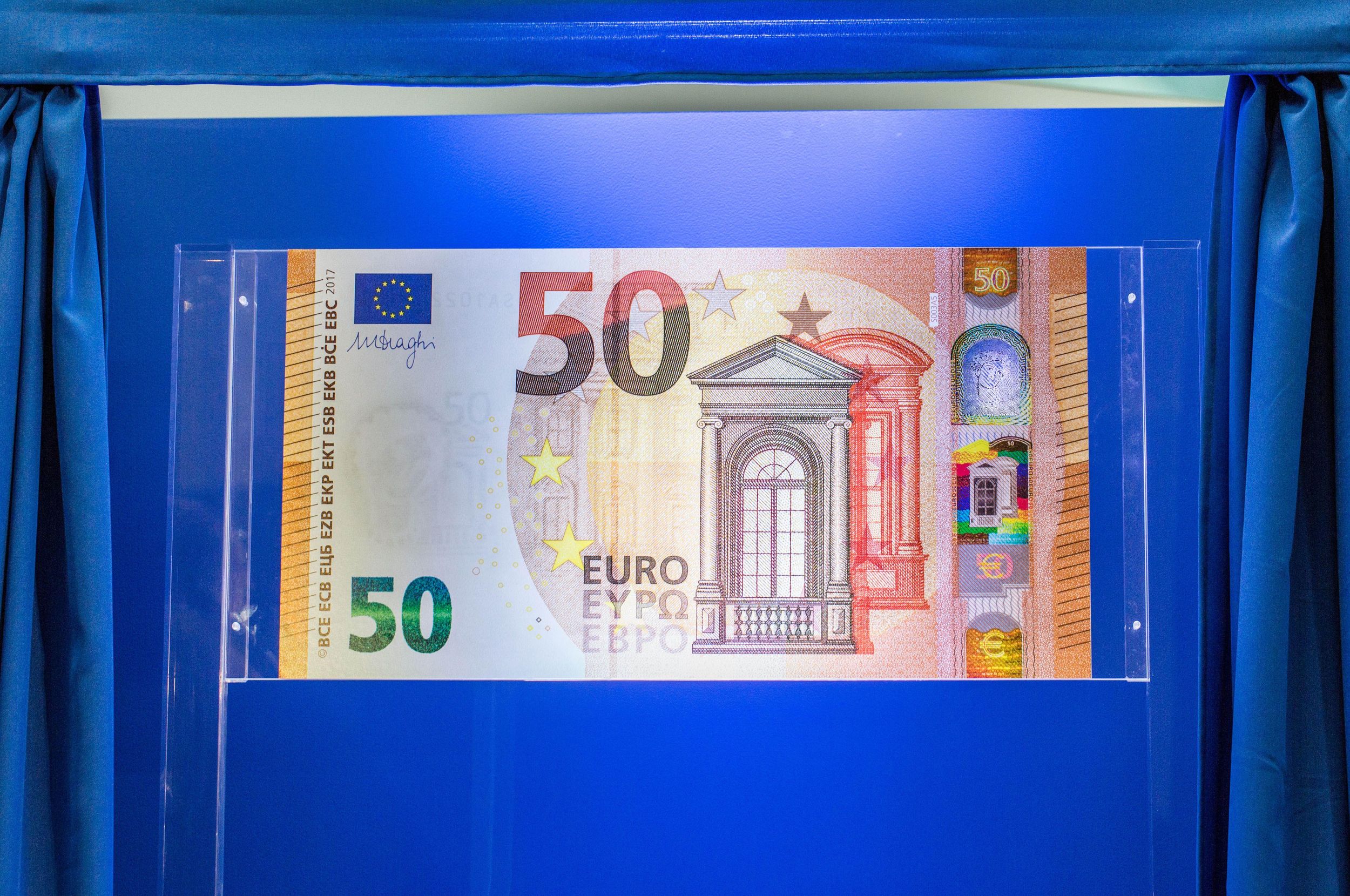New 50 euro Note Unveiled To Combat Counterfeiting The Spokesman Review