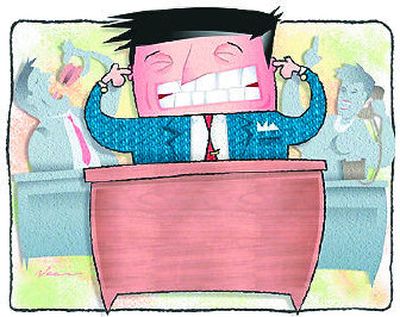 
No customer-service award  this month.
 (The Spokesman-Review)