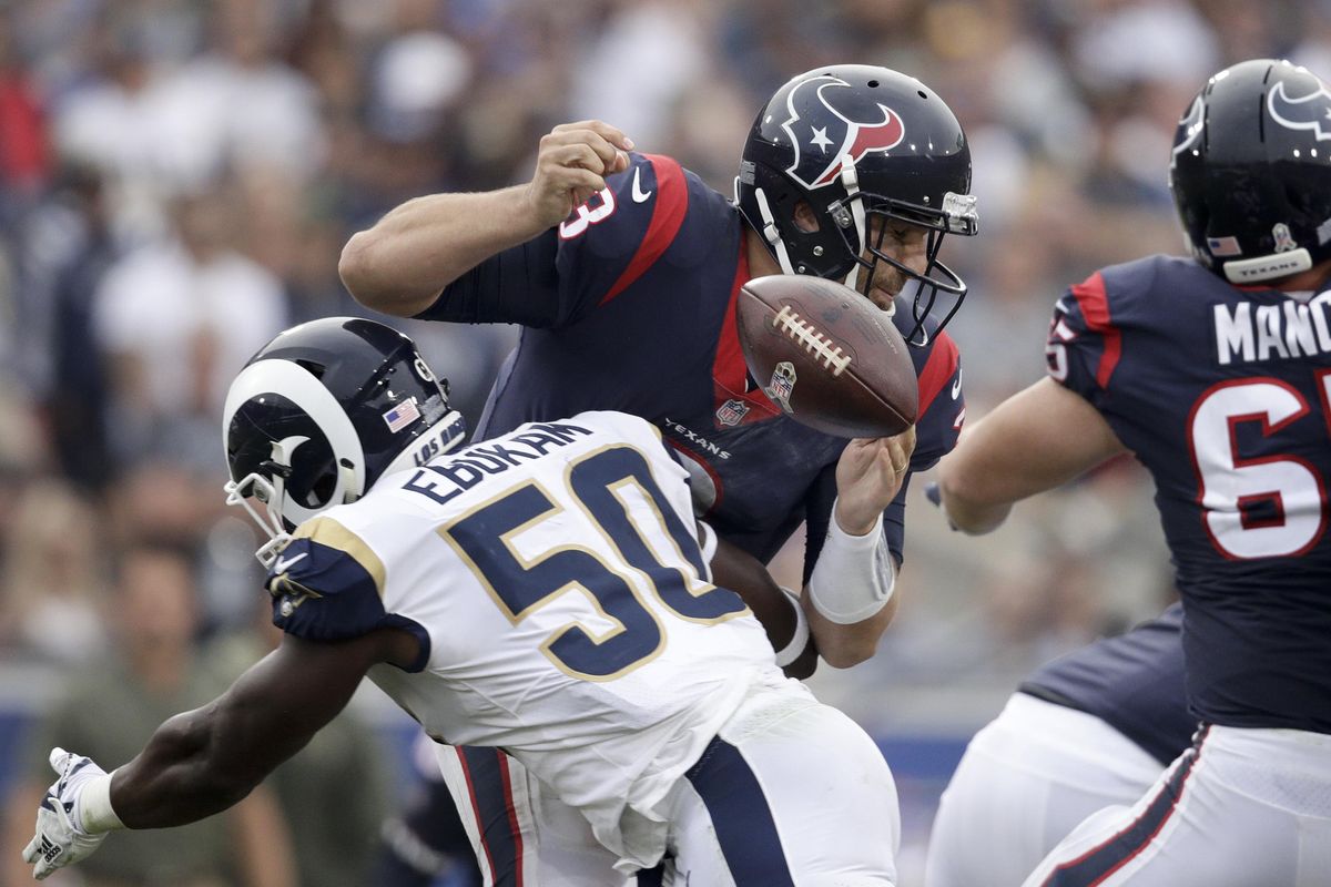 nfl football houston texans at los angeles rams