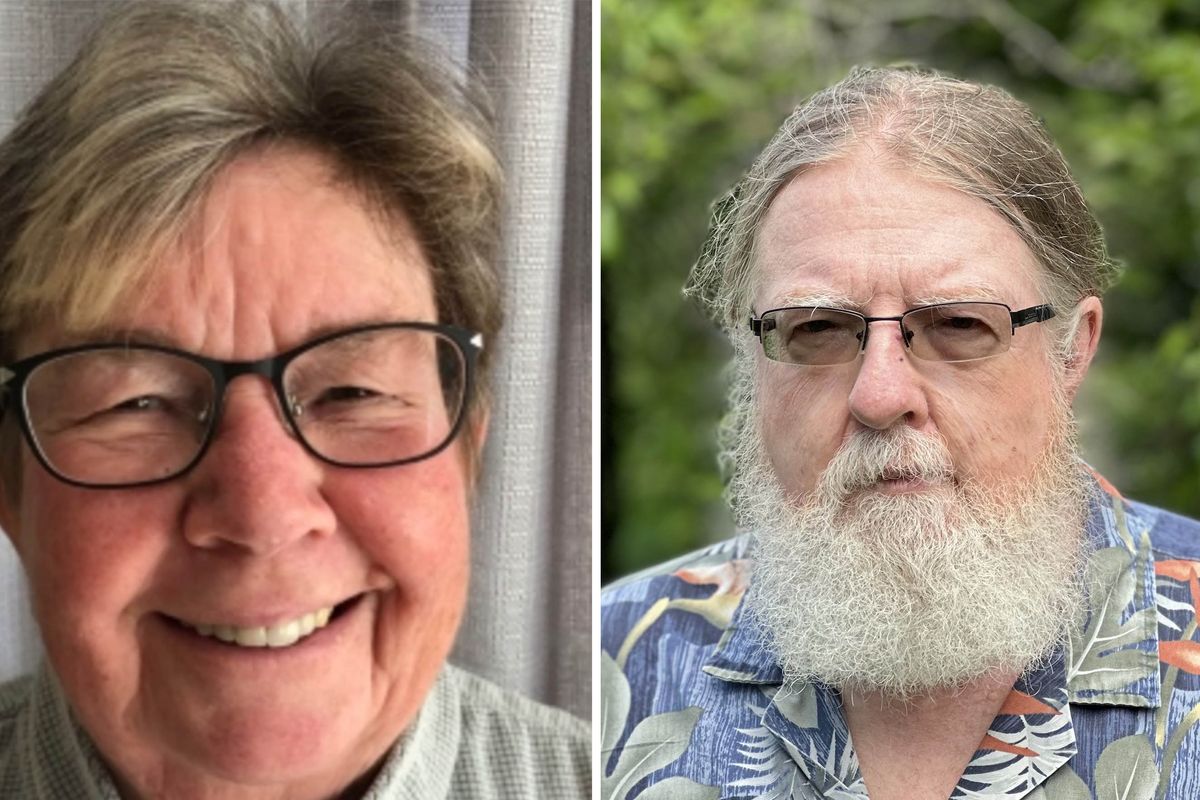 Candidates for Deer Park City Council position five, Diane Pfaeffle and Scott Campbell 