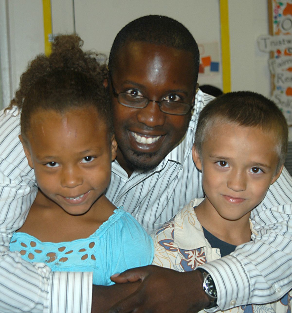 Darnell Griffen, the new director of children’s services at the Martin Luther King Jr. Family Outreach Center, hopes to educate fathers on being better parents.