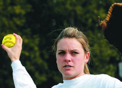 
Coeur d'Alene  pitcher Jenna DeLong will try to lead the Vikings to another state championship before heading to Drake University.
 (Kathy Plonka / The Spokesman-Review)