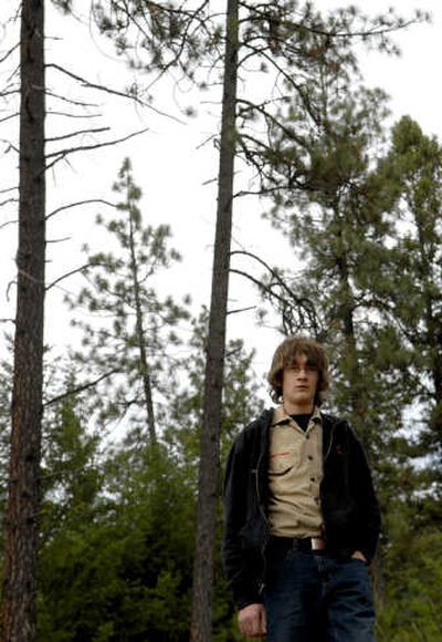 
Brett Papineau is working on an Eagle Scout project which involes building a hiking trail on Canfield Mountain. 
 (Kathy Plonka / The Spokesman-Review)