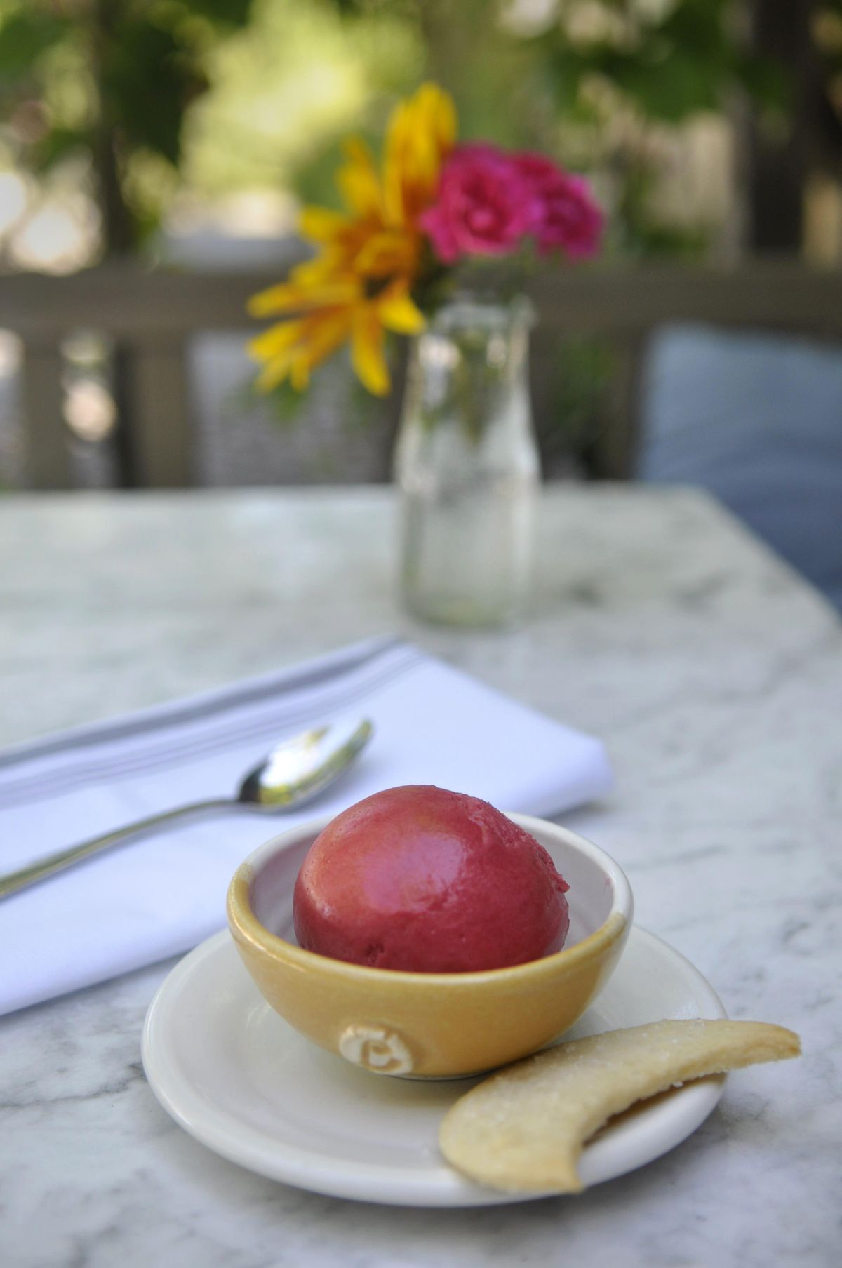 Sorbet at Luna. (Adriana Janovich / The Spokesman-Review)