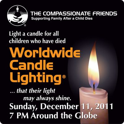 Light a Candle Day to remember children who have died (Courtesy of Spokane Compassionate Friends)