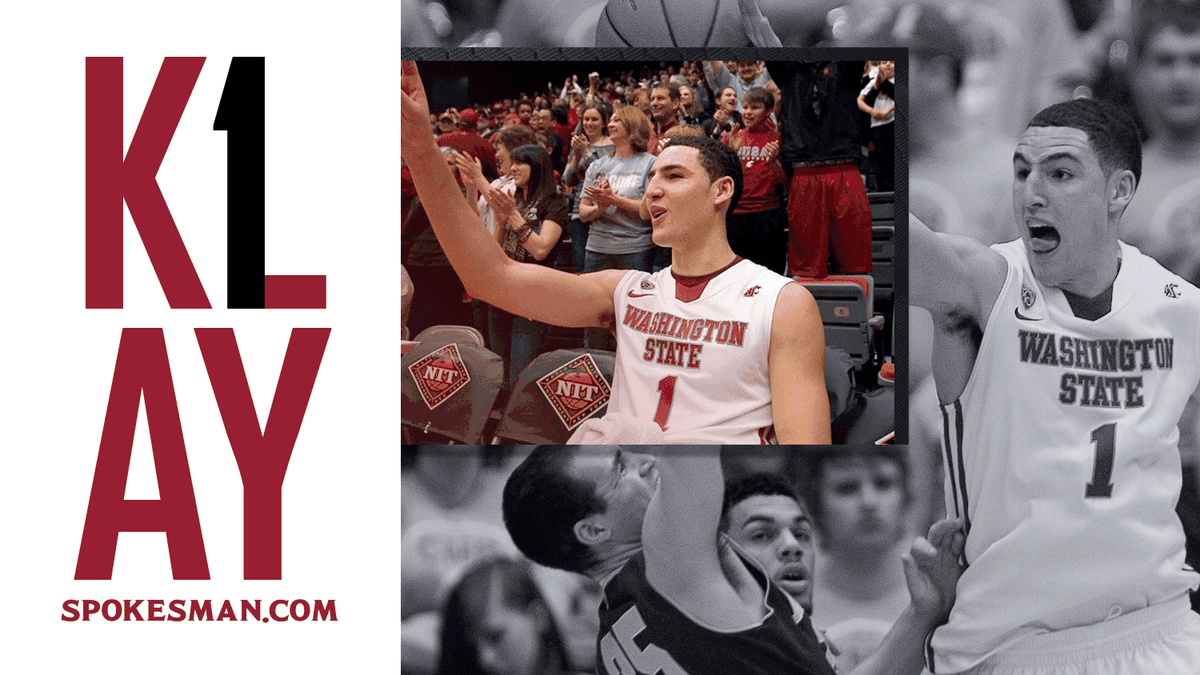 washington state klay thompson jersey