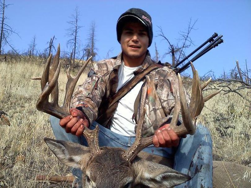 A fine whitetail buck taken in the third week of November, 2011, near Omak in Okanogan County by Shawn Ankney.
 (Jason Verbeck)