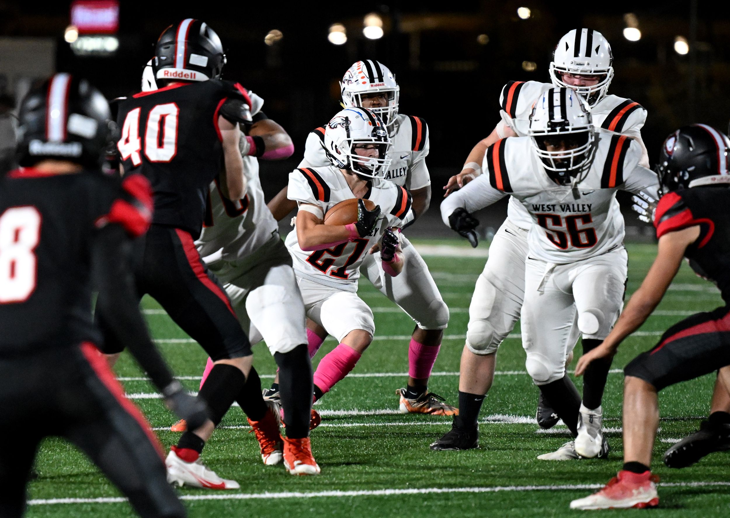 West Valley vs North Central football (Oct.13, 2022) Oct. 13, 2022