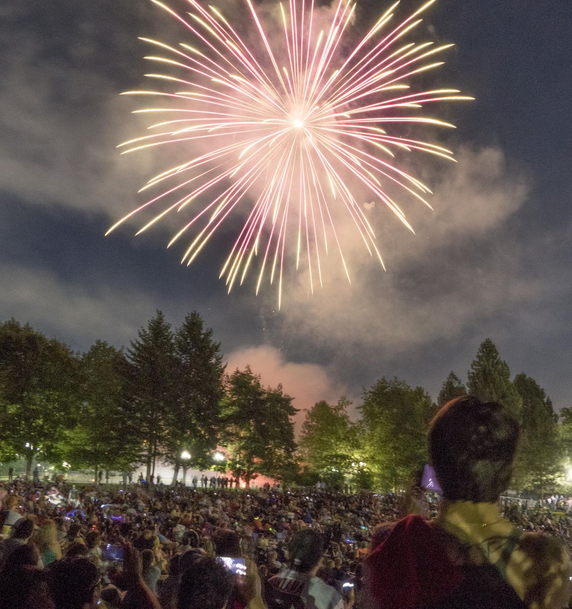 Riverfront Park fireworks July 5, 2017 The SpokesmanReview
