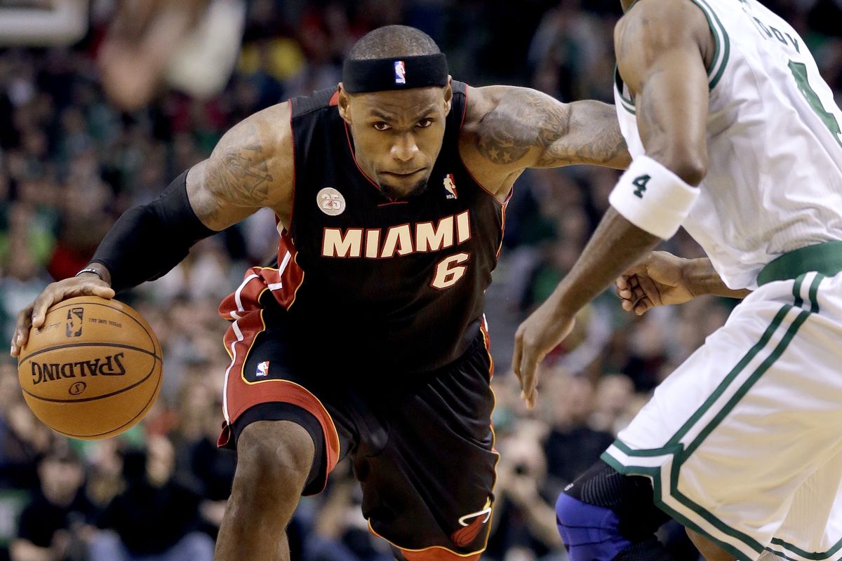 LeBron James is shooting a career-best 56 percent, easily on pace for the sixth straight season of improvement in that department. (Associated Press)