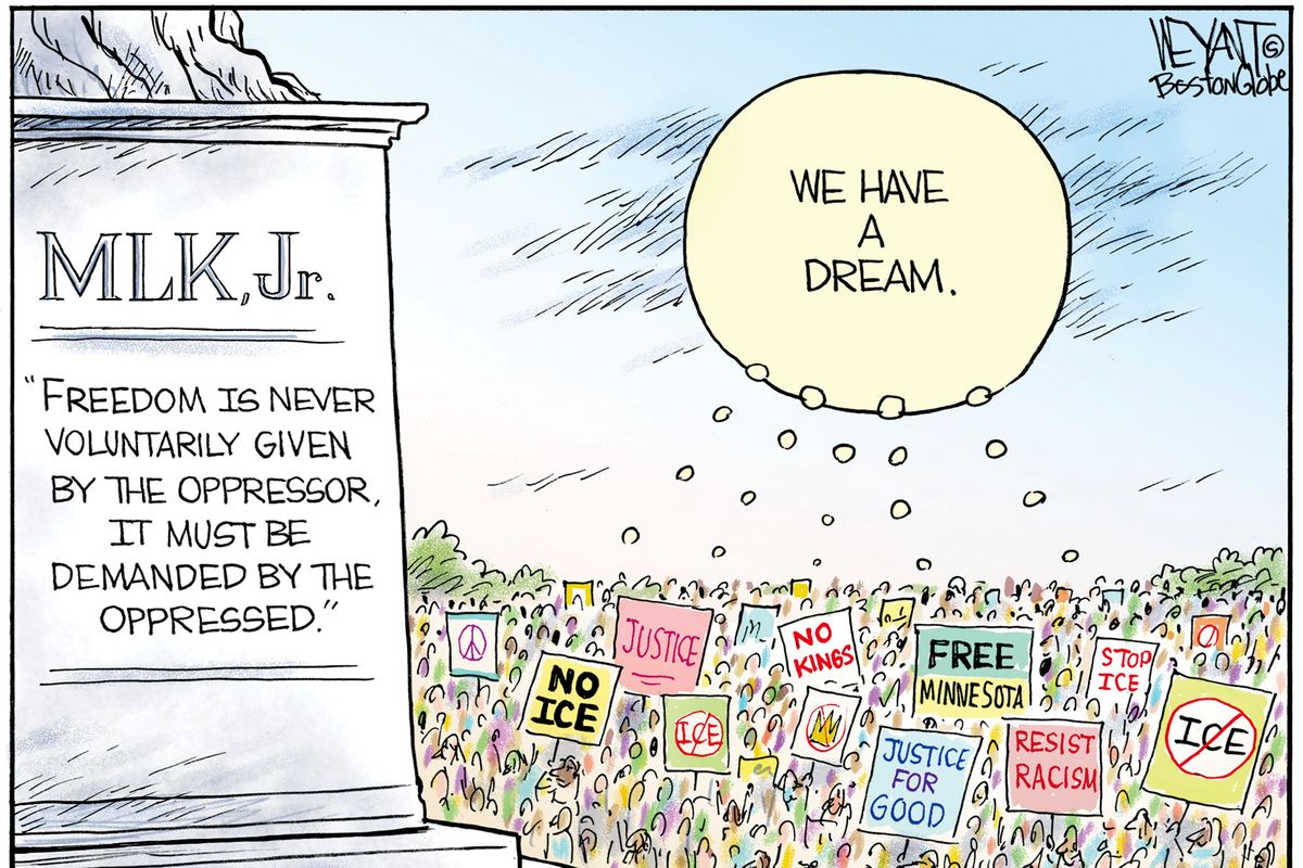 Christopher Weyant, The Boston Globe  (Christopher Weyant)