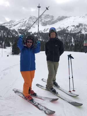 We were thrilled to return to ski in Utah this week, from Alta to Snowbird and Powder Mountain. (Leslie Kelly)