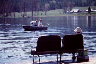 
The season at Waitts Lake runs into February, which is longer than at many others. 
 (Rich Landers / The Spokesman-Review)