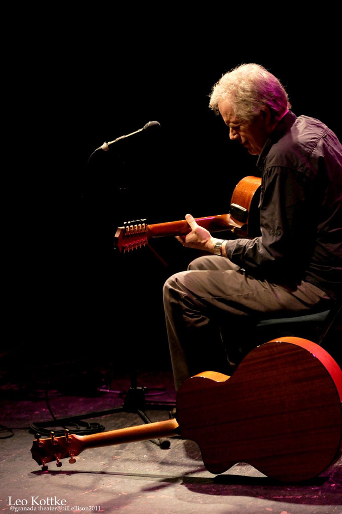 Leo Kottke says he typically sings about a tenth of his set. (Courtesy of Leo Kottke)