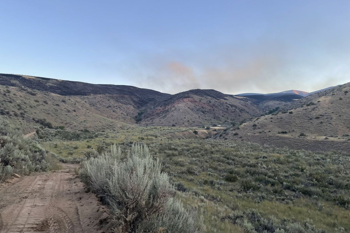 Evacuation orders remained for the Stayman Flats fire in Chelan County as of Tuesday morning  (Washington State Department of Natural Resources)