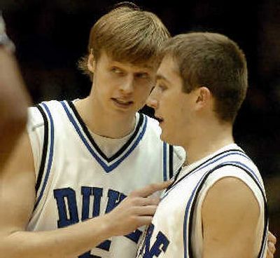
Duke found freshman Martynas Pocius in Lithuania. 
 (Associated Press / The Spokesman-Review)