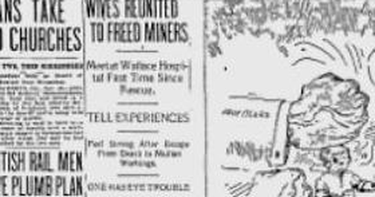 100 years ago in Mullan, Idaho Rescued miners recount weeks trapped in