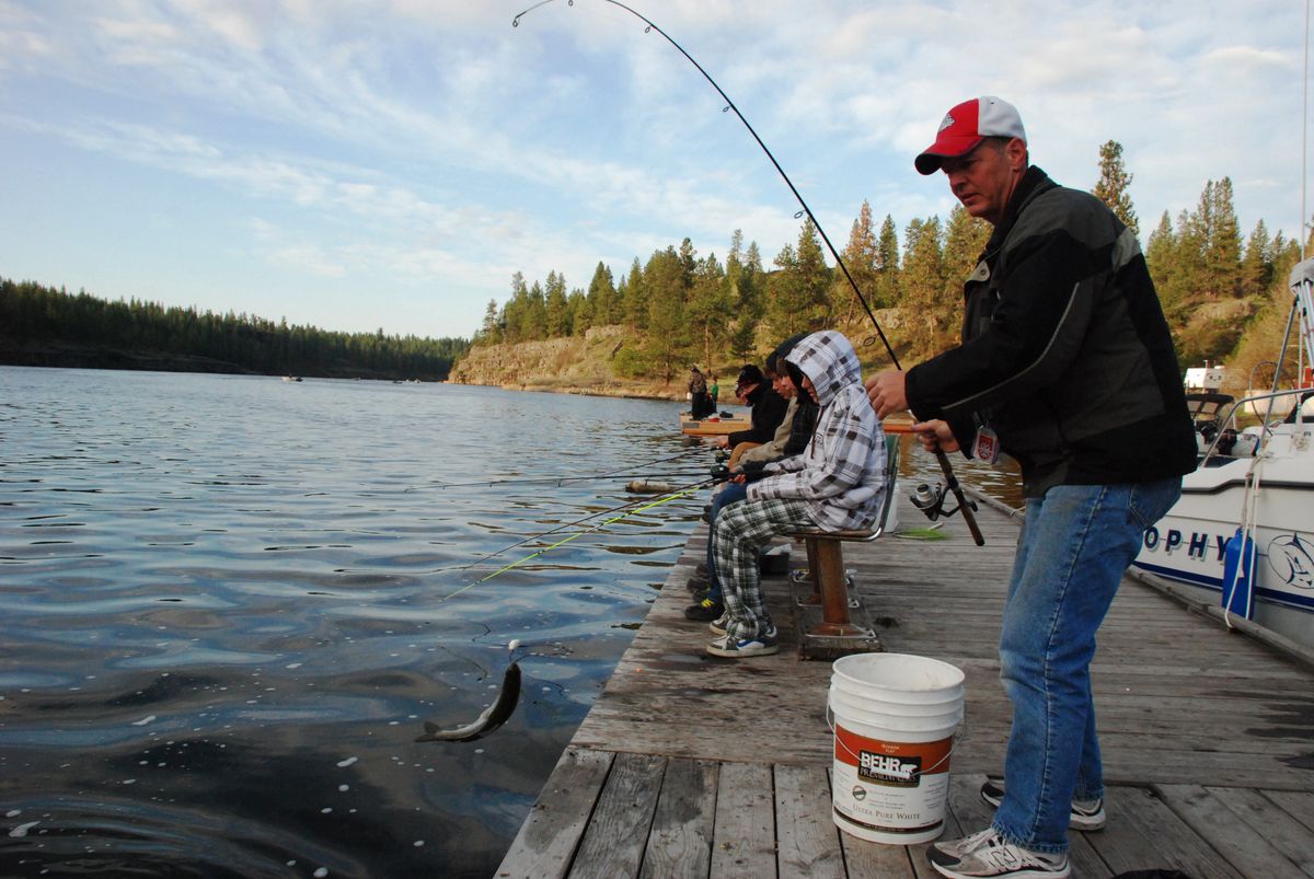 A snapshot of opening day fishing - April 21 2014 The Spokesman-Review