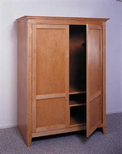
This television cabinet is simple enough for woodworkers of any skill level.
 (U-BILD / The Spokesman-Review)