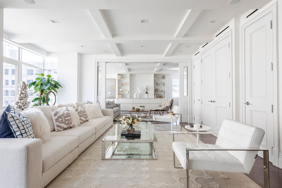 Cream on cream creates a monochromatic color scheme that is neutral and inviting.  (Courtesy photo)