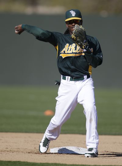 Jemile Weeks batted .303 as a rookie in 2011, but hit just .220 last season and was sent to Triple-A. (Associated Press)