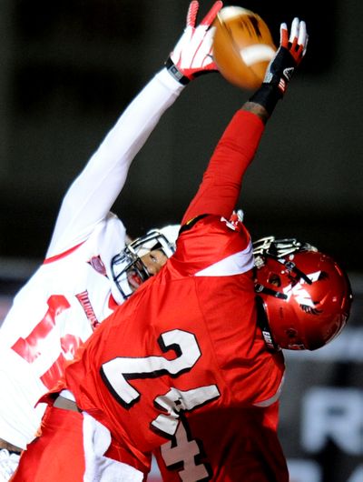 EWU defensive back Ronald Baines (24) worked his way into a starting role in 2012. (Tyler Tjomsland)
