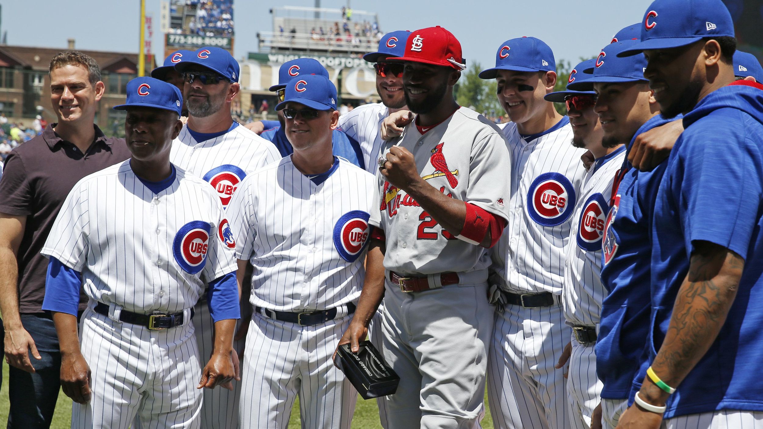 Cardinals to wear special jerseys and caps for home opener and WS ring  ceremony