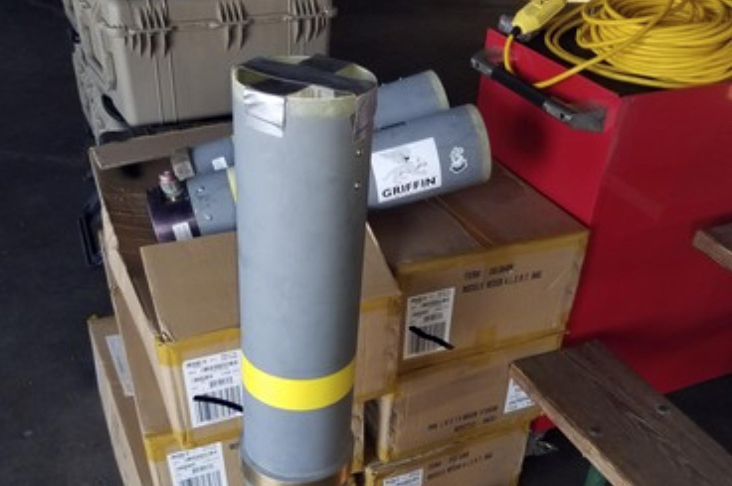 Second rocket tube recovered from U.S. service member at BWI The