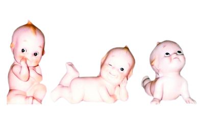 These vintage porcelain  “piano babies” also look like angels. Courtesy of The Collector (Courtesy of The Collector / The Spokesman-Review)