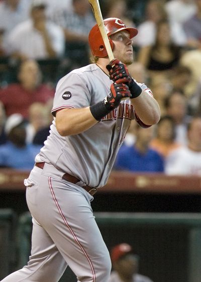 Adam Dunn has a .247 career batting average with 270 homers.  (Associated Press / The Spokesman-Review)
