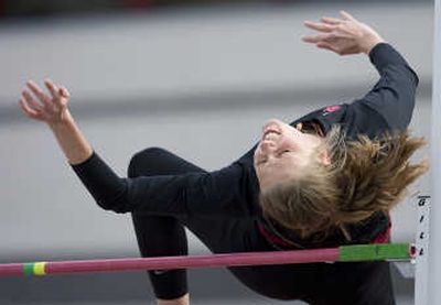 
Ebba Jungmark, practicing outdoors Friday, won the NCAA indoor championship just 68 days after arriving in Pullman to attend WSU. Special to The Spokesman Review
 (PHOTOS BY TYLER TJOMSLAND Special to The Spokesman Review / The Spokesman-Review)