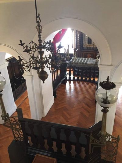 A second-floor balcony view of Europe's second oldest synagogue in Dubrovnik's Old Town. (Photo by Gary Graham)