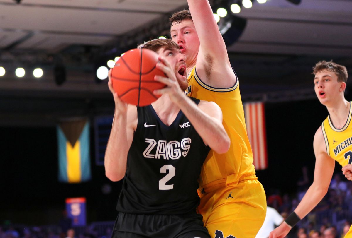 Battle 4 Atlantis: Gonzaga Vs. Michigan (Nov. 29, 2019) - Nov. 29, 2019 ...