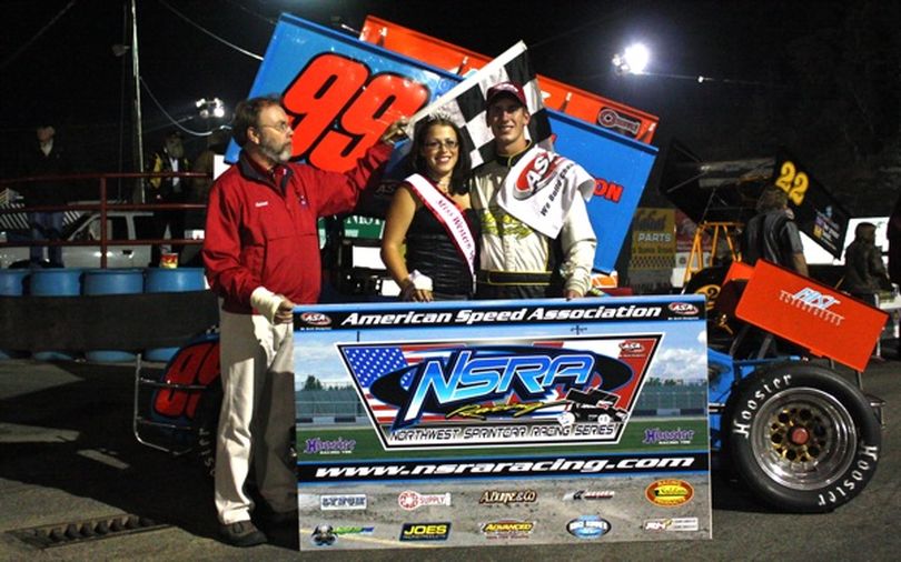 Cory Lockwood was declared the winner of the NSRA's stop at Western Speedway in Victoria, BC. (Photo courtesy of NSRA) (The Spokesman-Review)