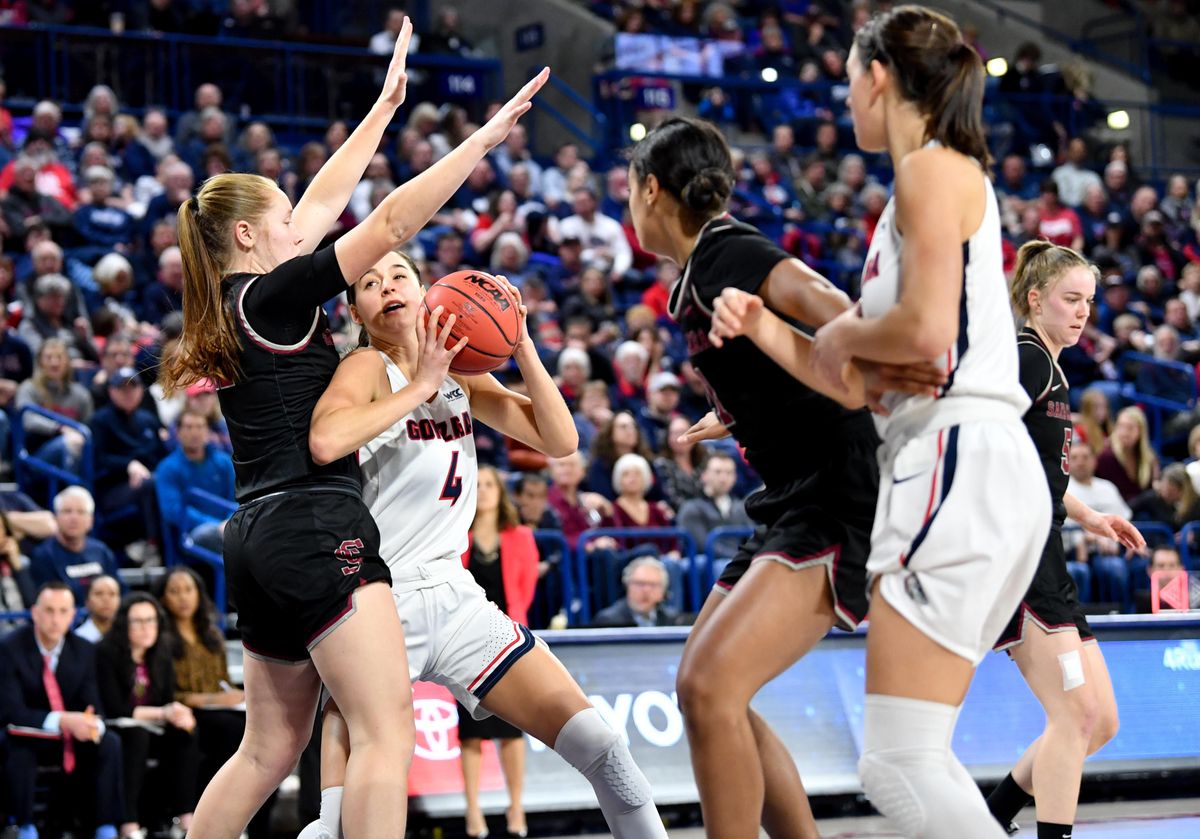 Gonzaga Women Vs Santa Clara Feb 15 2020 Feb 15 2020 The Spokesman Review