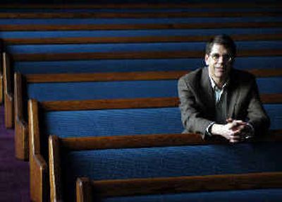 
Pastor John Repsold helped organize Saturday's intelligent design conference  at Fourth Memorial Church in Spokane. 
 (Holly Pickett / The Spokesman-Review)