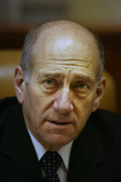 
Olmert
 (The Spokesman-Review)