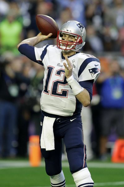Patriots QB Tom Brady received a 4-game suspension Monday. (Associated Press)
