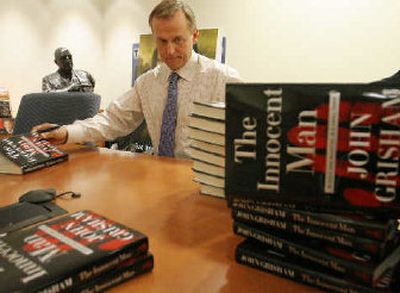 
Author John Grisham signs copies of his new book 