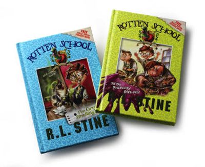 
R.L. Stine's new series includes titles such as 